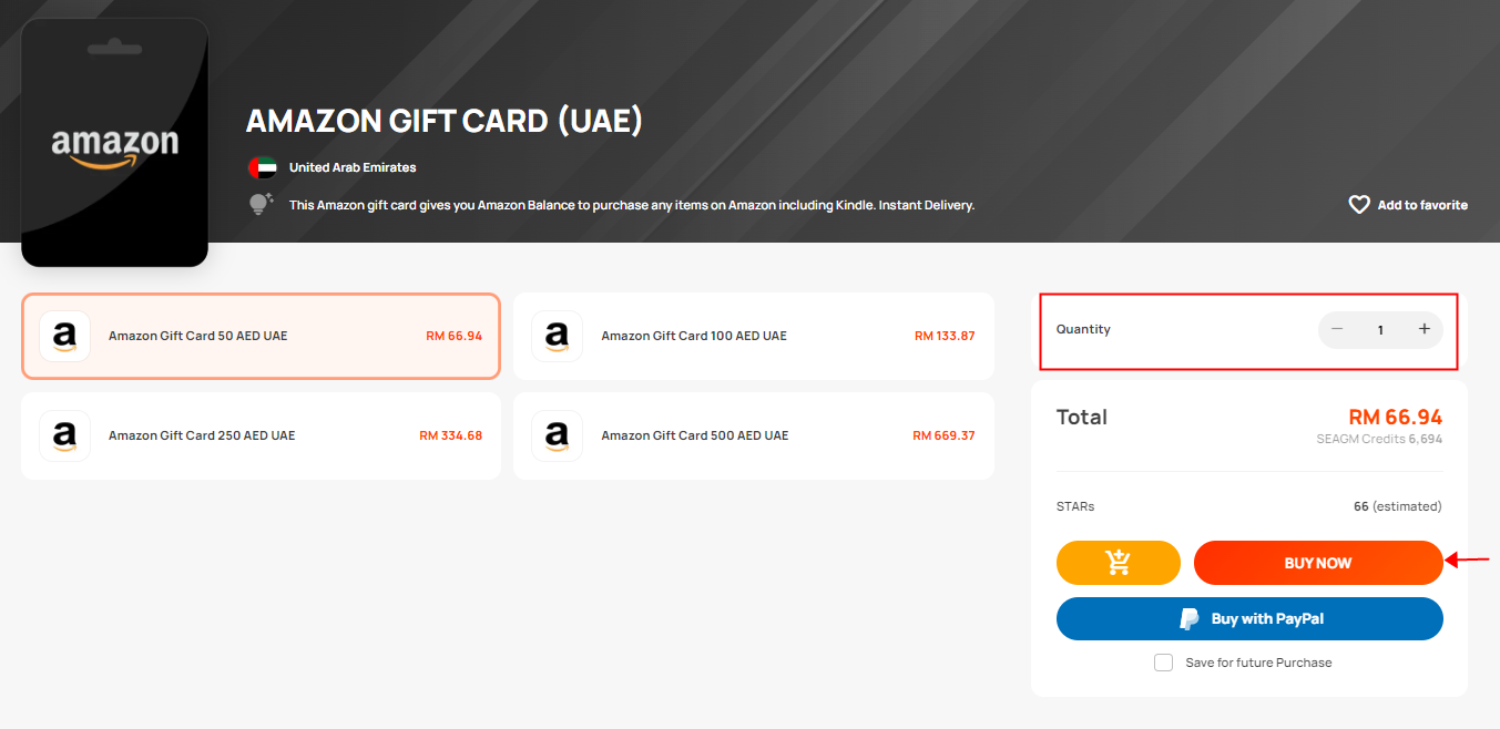 How To Purchase An Amazon Gift Card From Seagm Seagm English Article