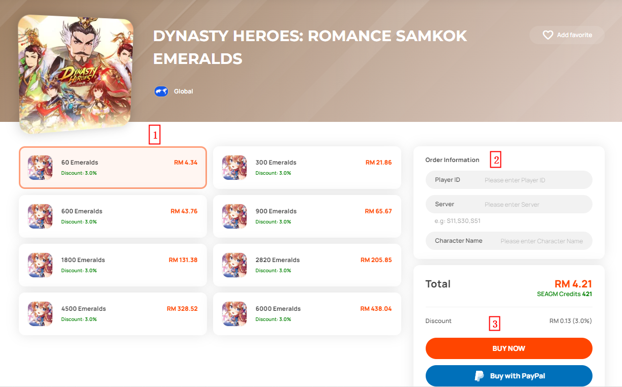 Dynasty Heroes: Romance Samkok