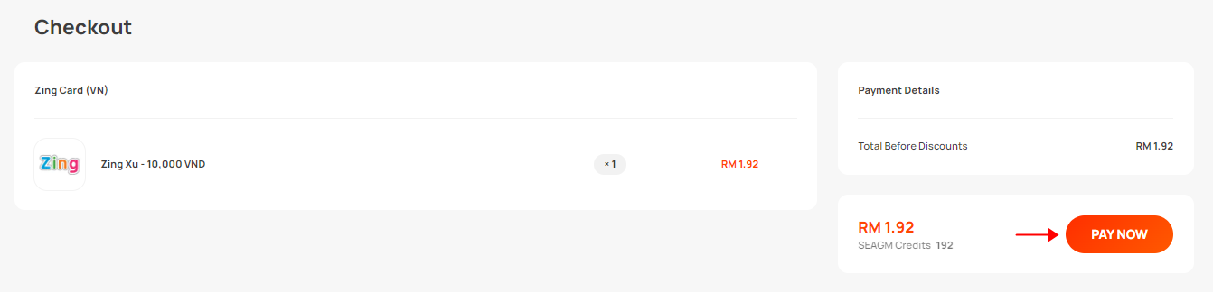 How To Purchase Zing Card (VN) Gift Card From SEAGM? – SEAGM English ...