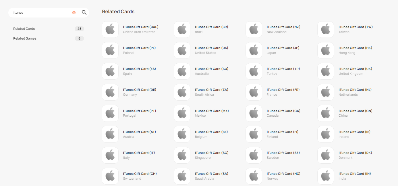 How to purchase the iTunes Gift Card from SEAGM? – SEAGM English Article  site