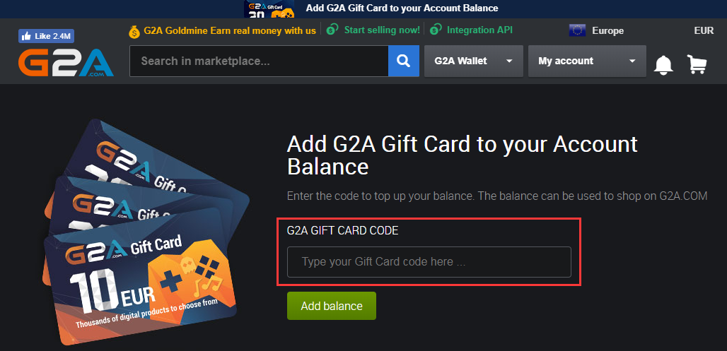 redeem a overwatch code from g2a