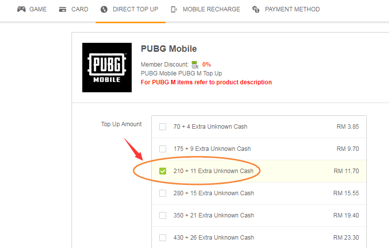 How To Buy Pubg Mobile Uc Sea Gamer Mall Sdn Bhd