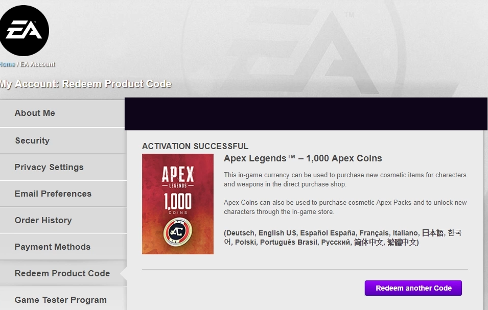How to redeem Apex Legends coins? SEAGM English Article site