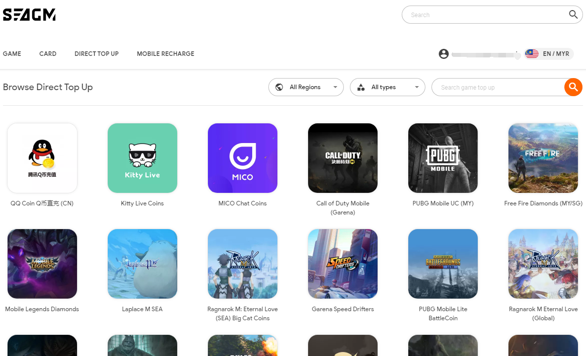 Throne And Liberty Top Up Game Credits & Prepaid Codes - SEAGM
